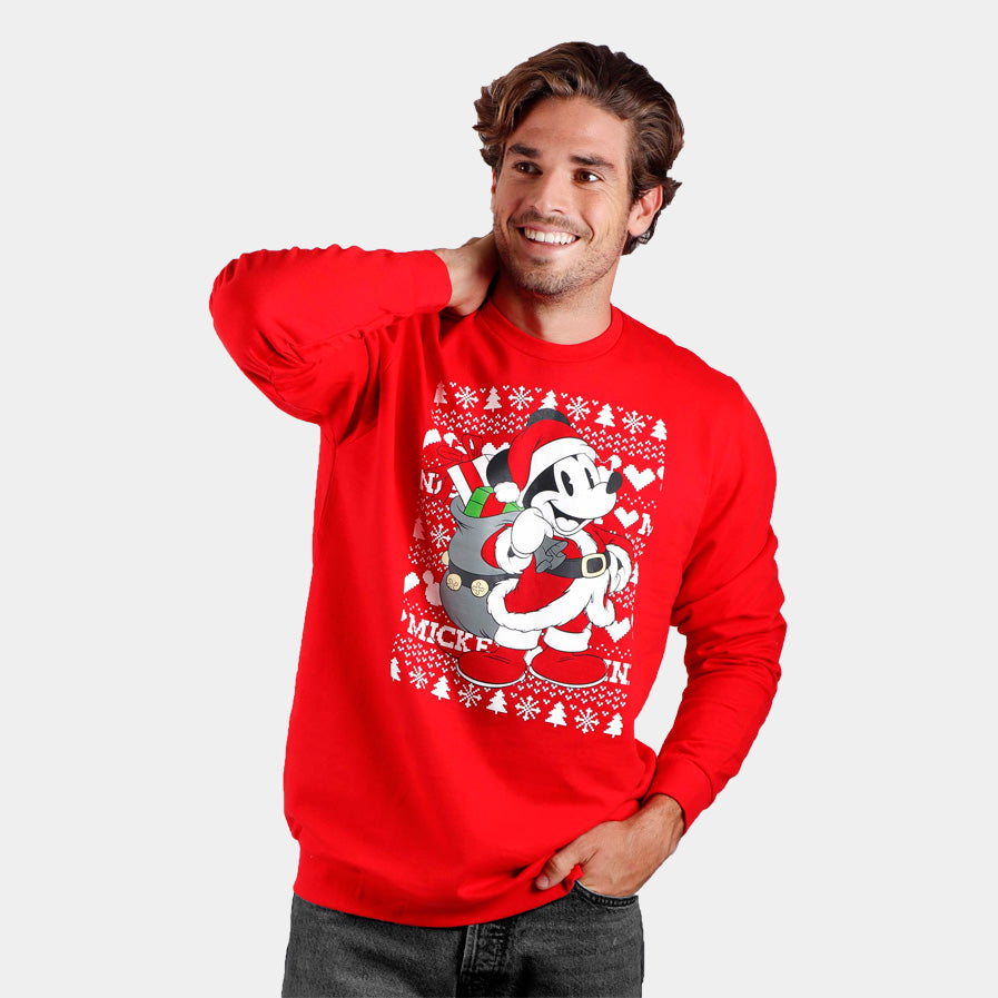 Sweat de Noël pour Homme Mickey