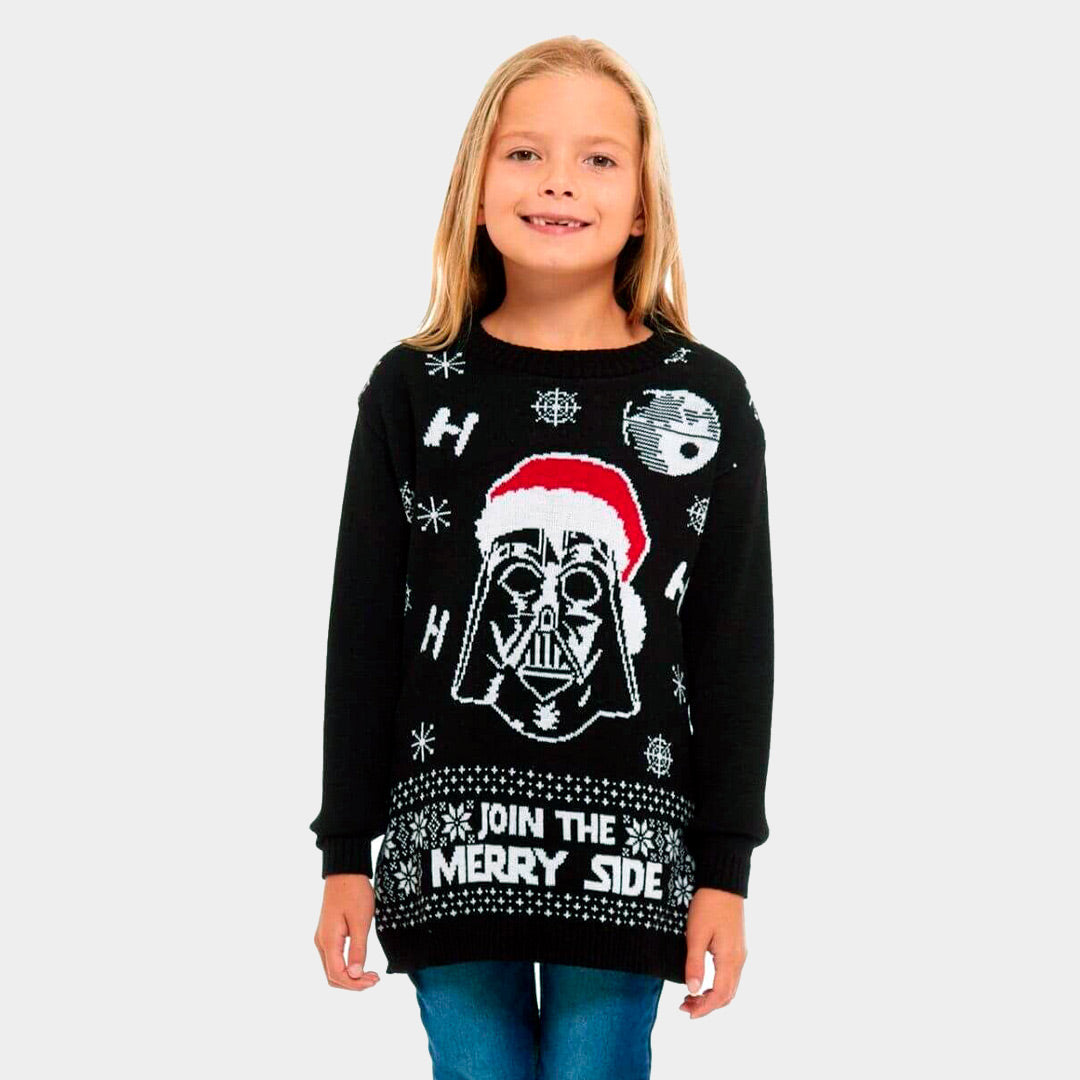 Pull de Noël pour Enfants Join The Merry Side