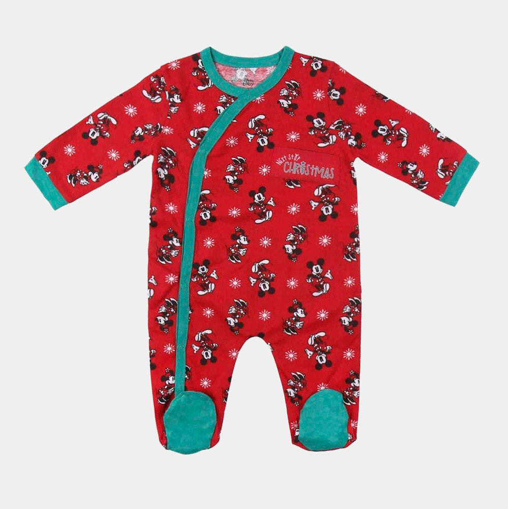 Pyjama Bébé Rouge Mickey