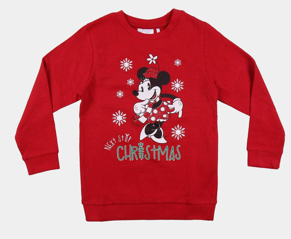 Sweatshirt de Noël pour Enfants Minnie